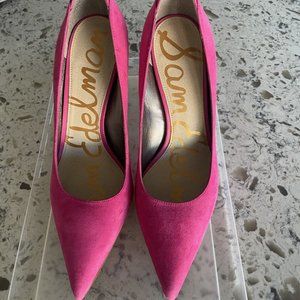 Sam Edelman Pink Suede Stiletto Heel Shoes